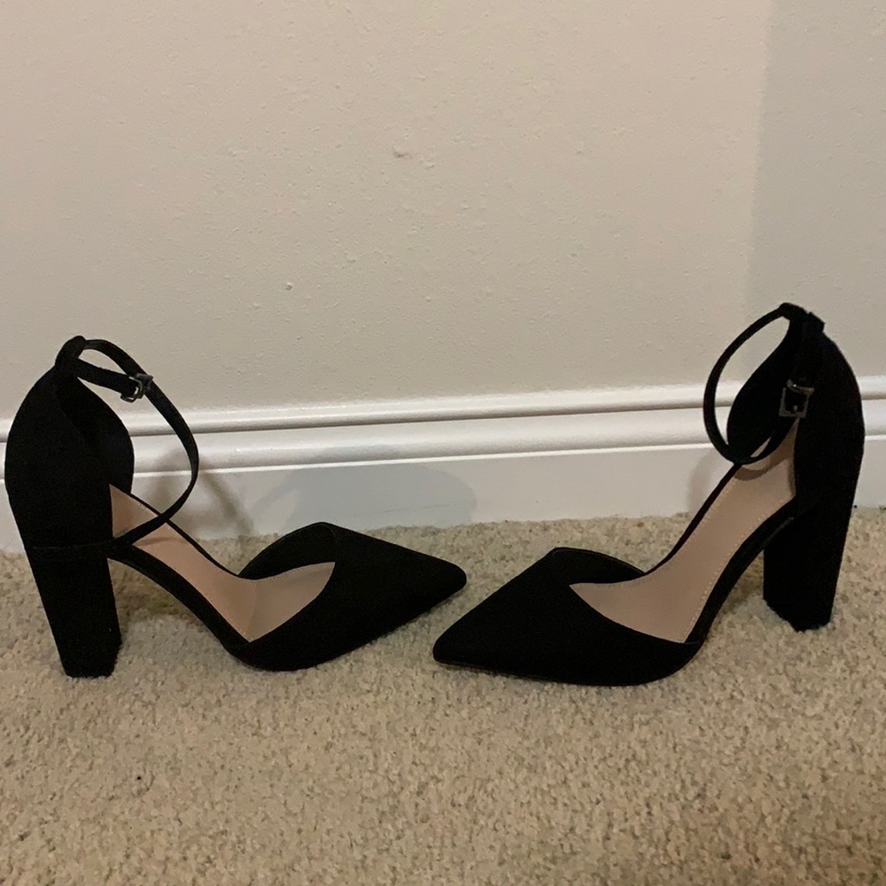 Black heels